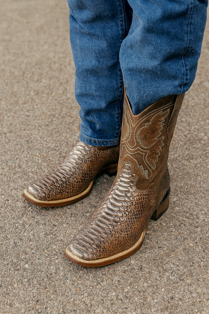 Botas de Piton Original Horma Ranchera