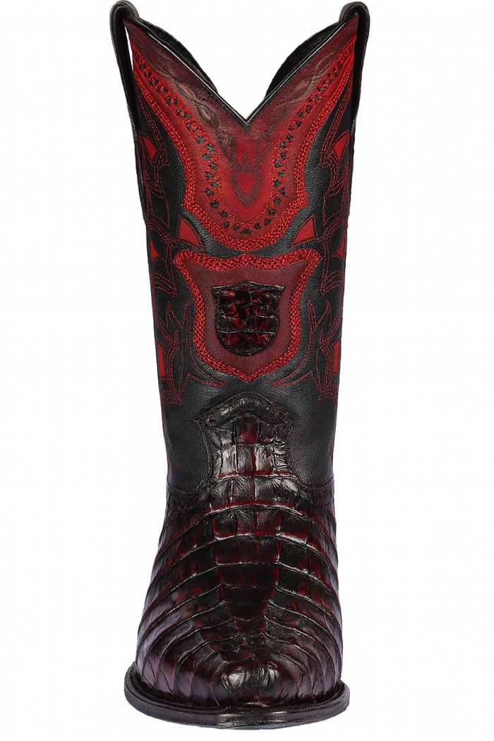 Botas de Cocodrilo Caiman Cola Horma Europea