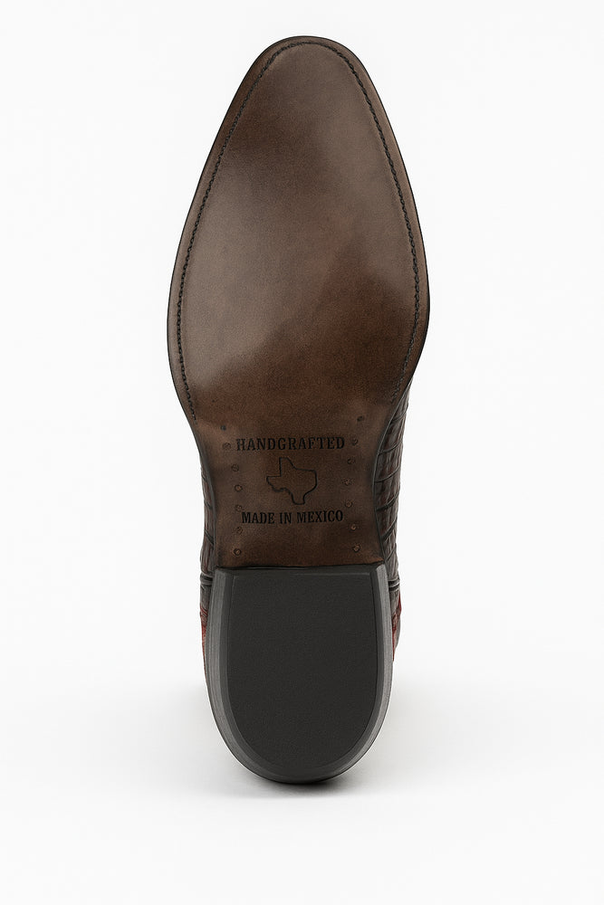 Botas de Cocodrilo Caiman Cola Horma Europea