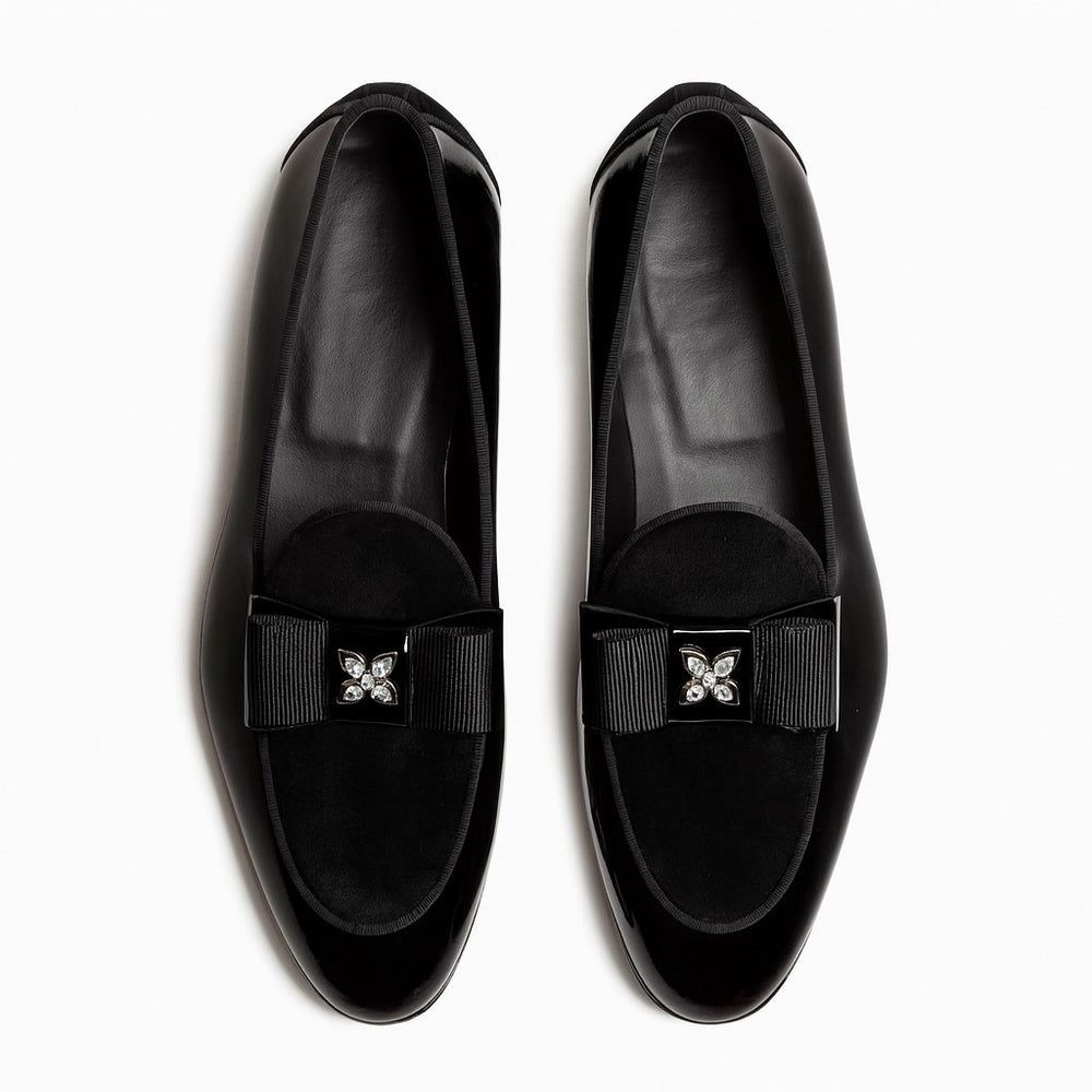 bow-tie-leather-formal-shoes-black