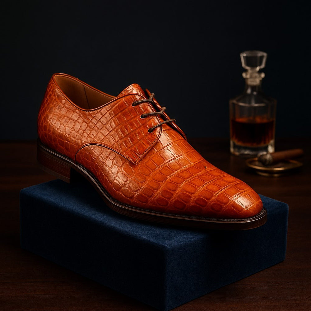 Marco Di Milano Lacio Brandy Caiman Crocodile Derby