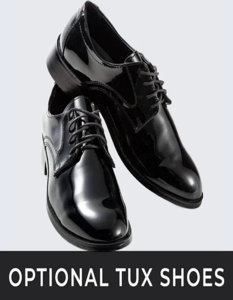 Mens Brown Paisley Hybrid Fit Tuxedo Jacket Wedding - Prom 2025 Tuxedo