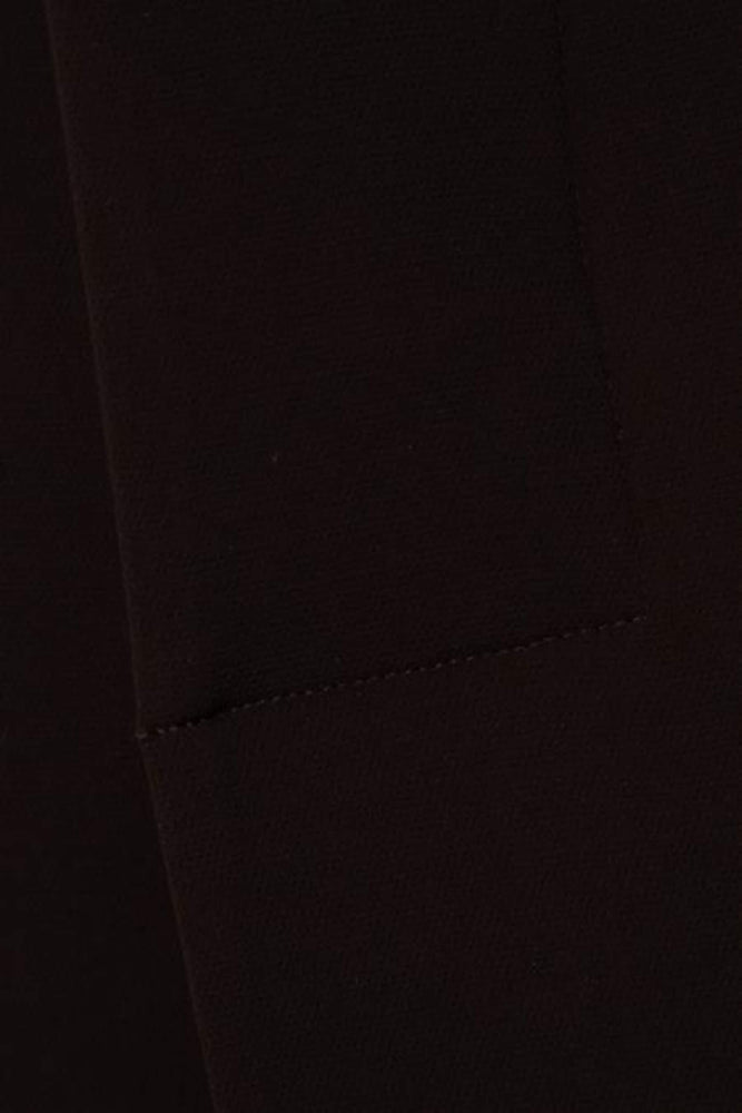 Women's Plus Size Trench Coat - Carmel Zhao Coco Chocolate Brown Double-Breasted Dress Coat