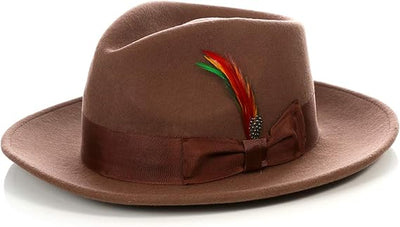 Mens Brown Hat