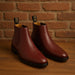 burgundy-mens-boots-with-rubber-sole