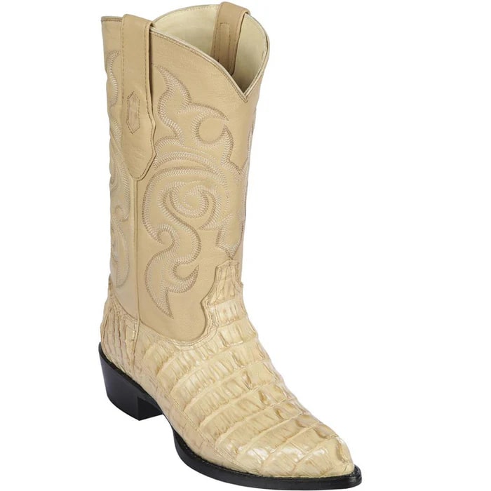 Men's Oryx Caiman Tail J-Toe Cowboy Boots: Los Altos Western Dress Boots