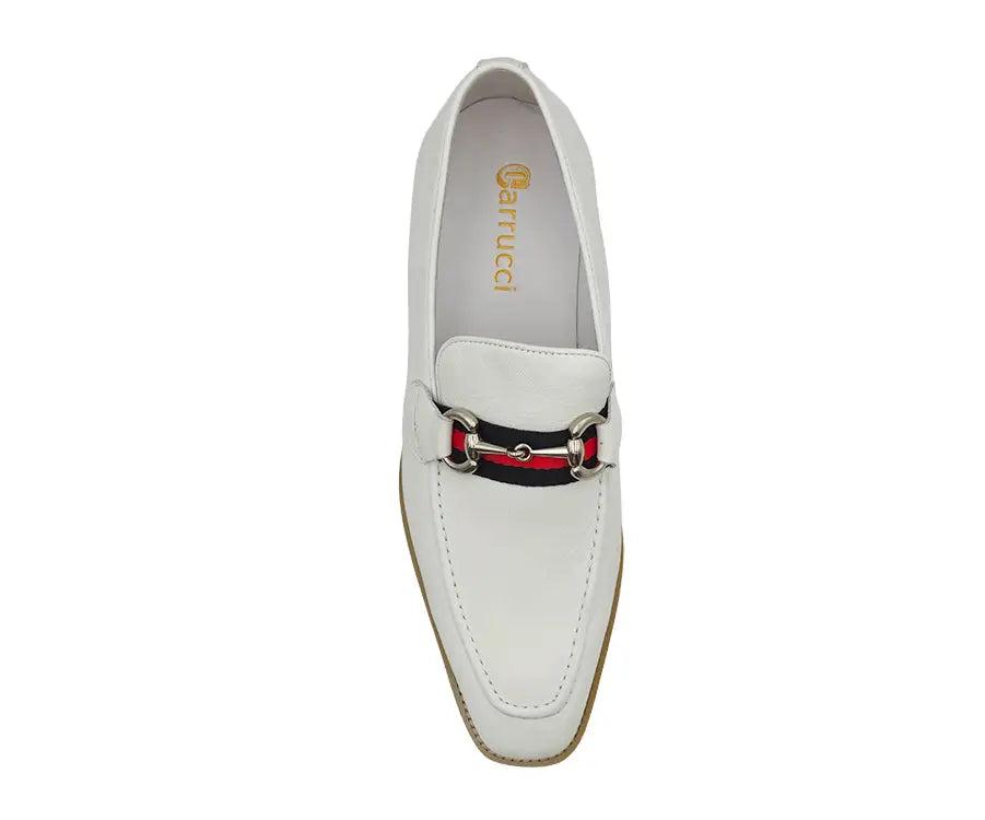 Carrucci Calfskin Slip-On Horsebit Loafer
