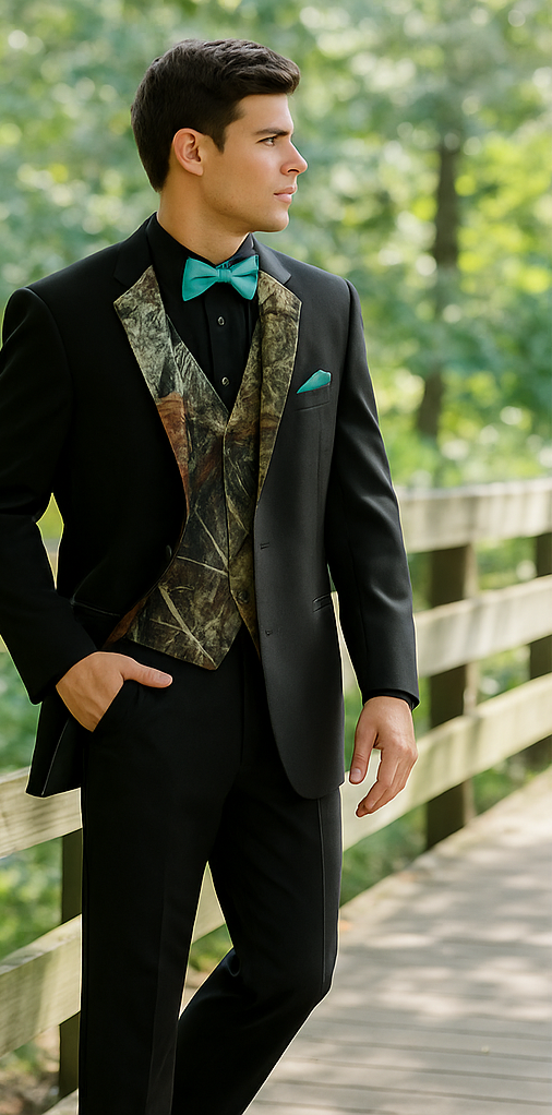 Camo Tuxedo - Camouflage Tuxedo - Camo Wedding Suit