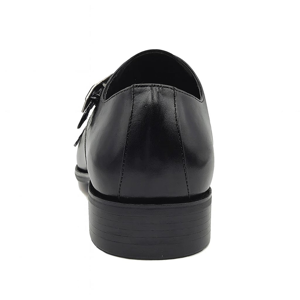 Cap Toe Double Monk Strap Shoe