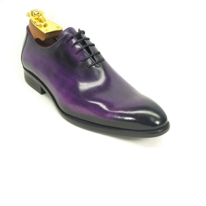 Carrucci Calfskin Whole Cut Lace-up Oxford
