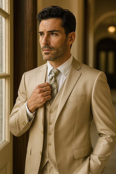 Shiny Sharkskin Suits