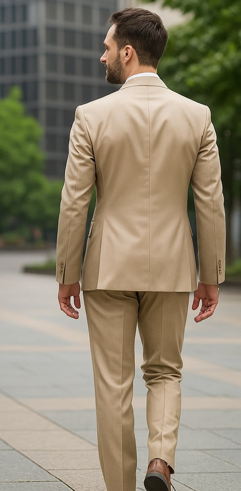 champagne-business-suit-for-office-wear