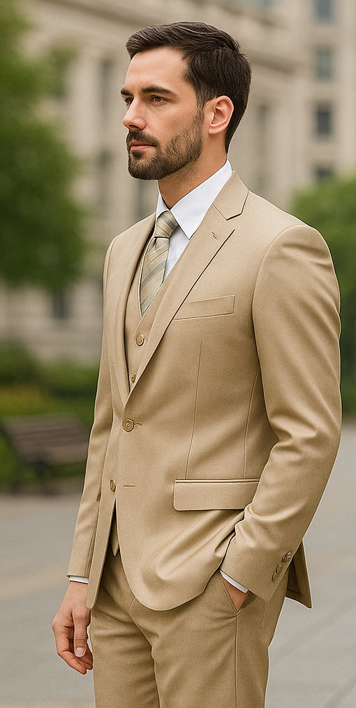 shiny-champagne-three-piece-suit-set