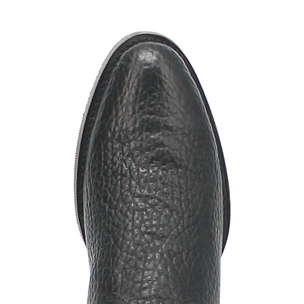 Dingo Round Toe Black Western Leather Boots