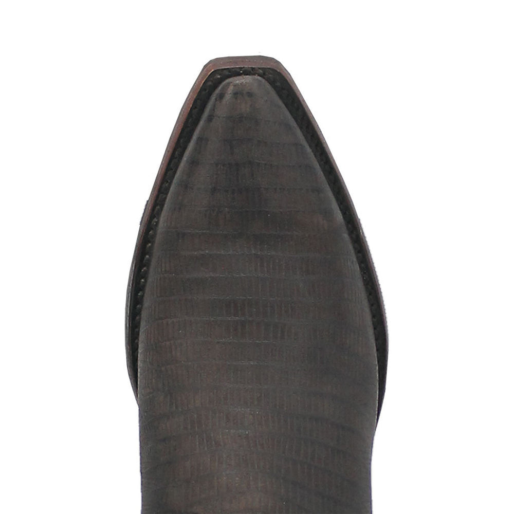 Dingo The Duke Black Snip Leather Western Boots