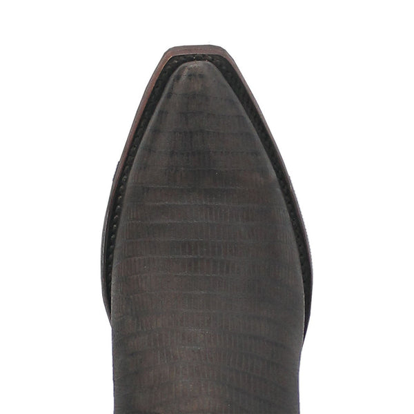 Dingo The Duke Black Snip Leather Western Boots