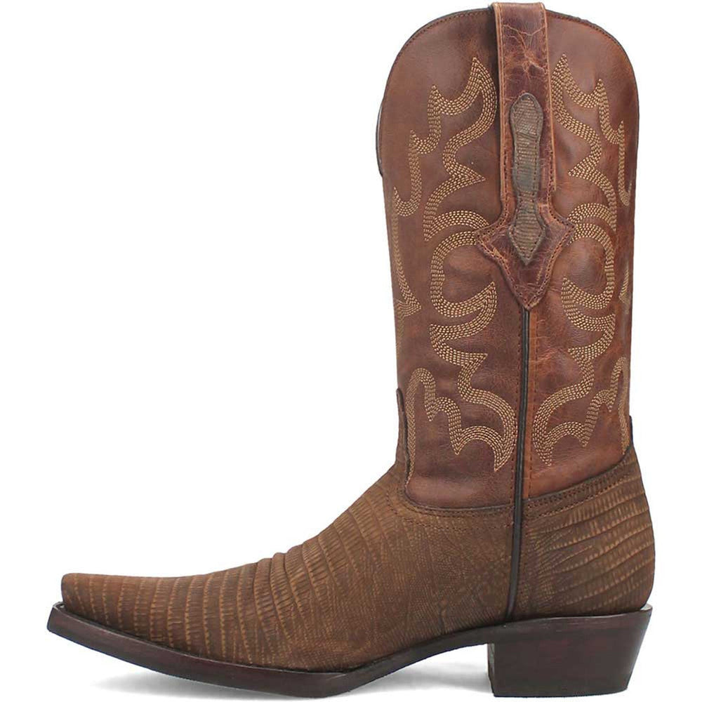 Dingo The Duke Brown Snip Leather Western Boots