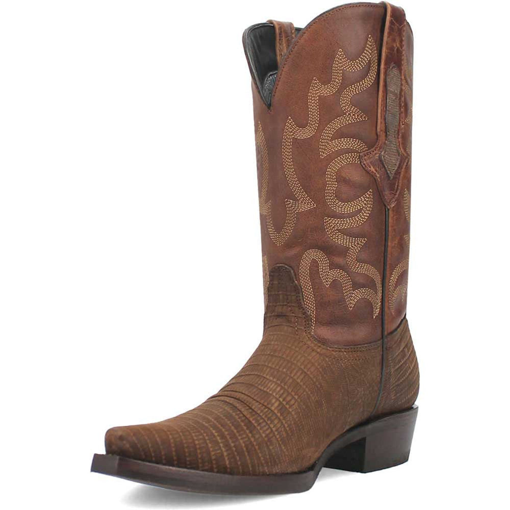Dingo The Duke Brown Snip Leather Western Boots