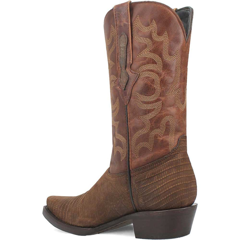 Dingo The Duke Brown Snip Leather Western Boots