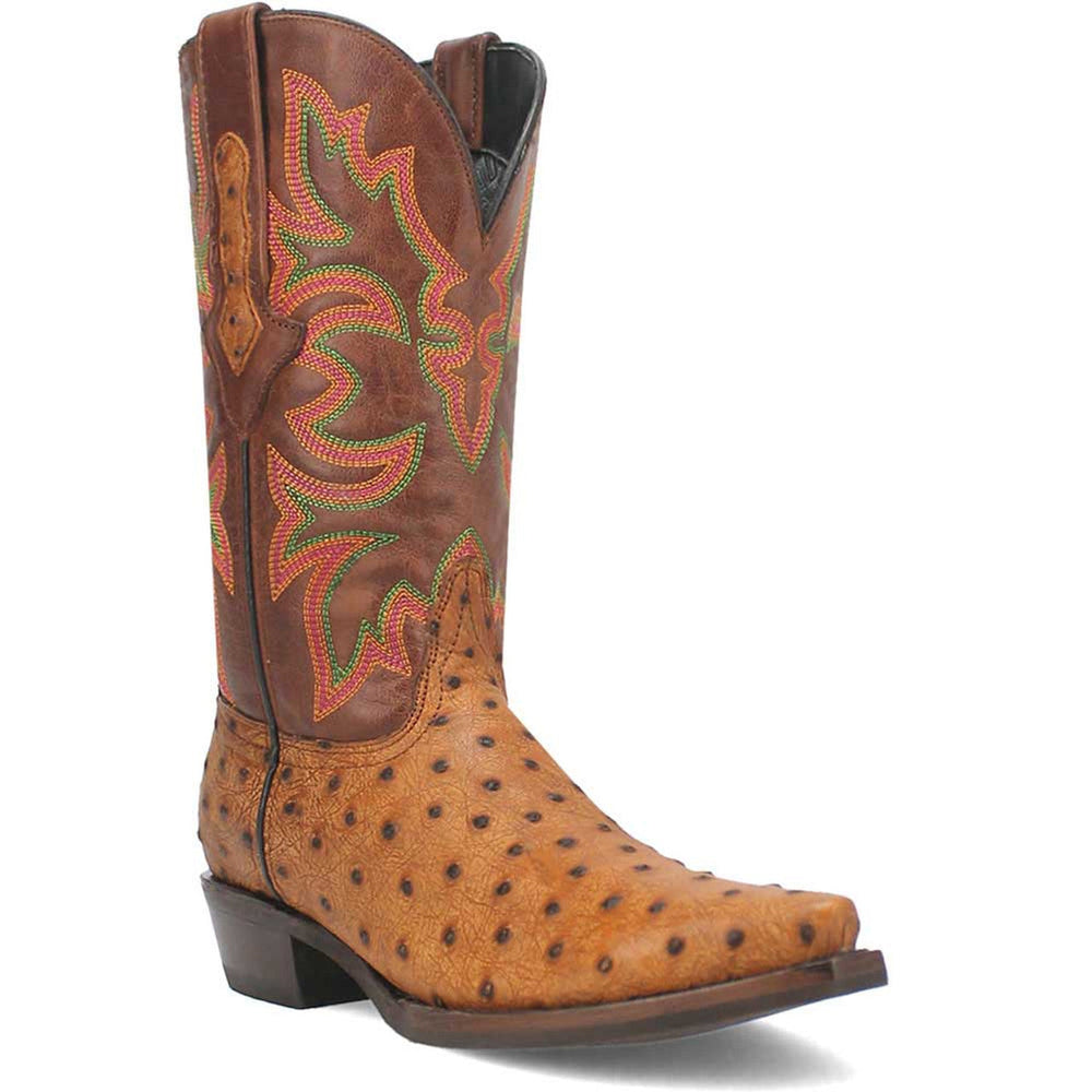 Dingo Tan Snip Toe Cowboy Boot