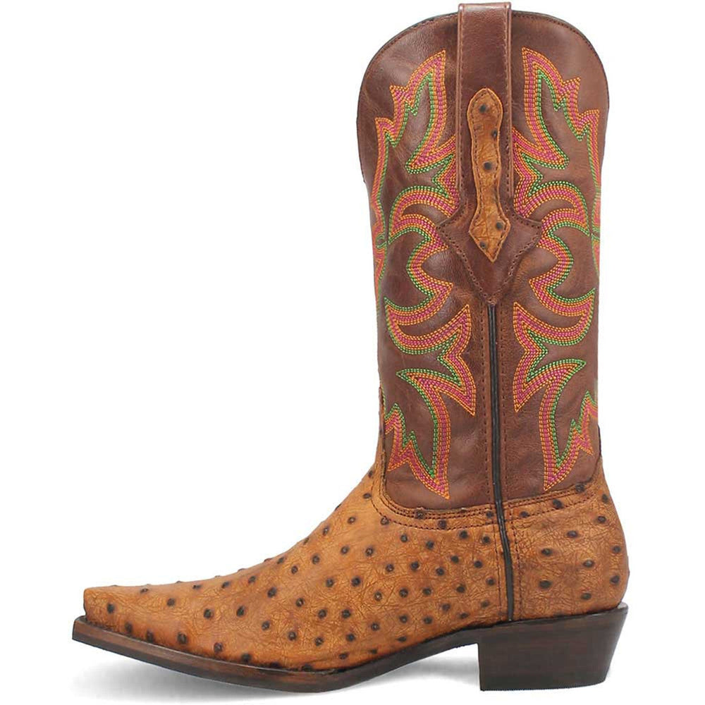 Dingo Tan Snip Toe Cowboy Boot