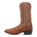 Dan Post Tempe Ostrich Boot - Full Quill Luxury Western