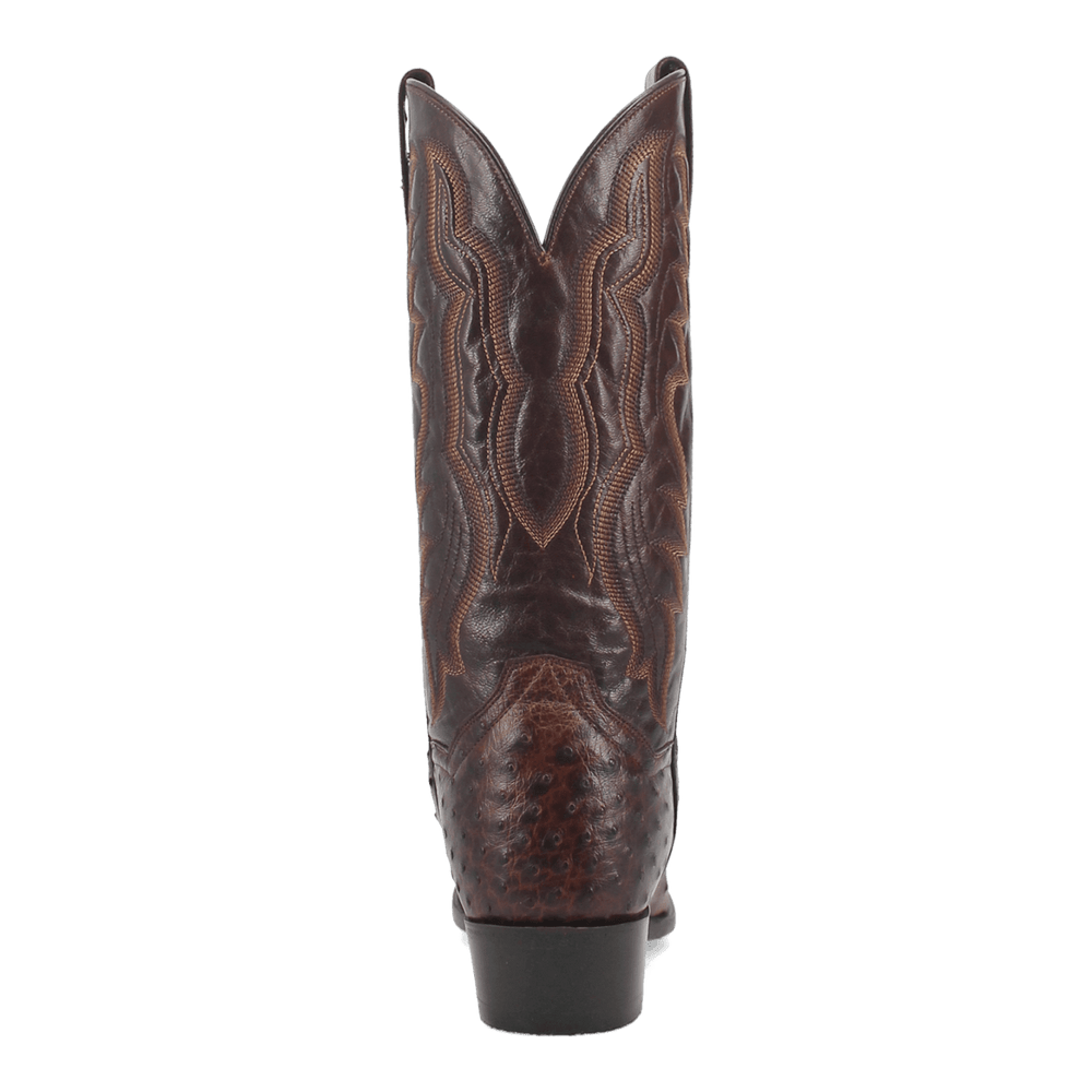 Dan Post Pershing Full Quill Ostrich Boot