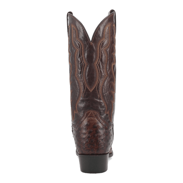 Dan Post Pershing Full Quill Ostrich Boot