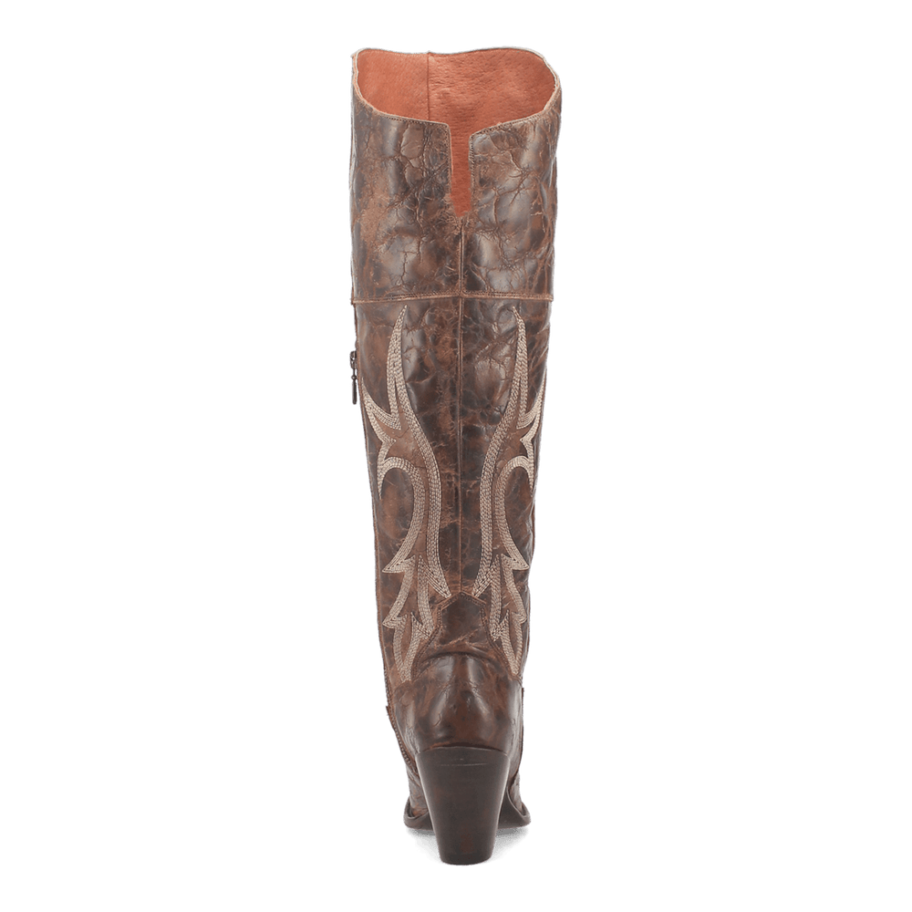 Dan Post Jilted Leather Boot - Premium Brown Boots