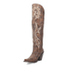 Dan Post Jilted Leather Boot - Premium Brown Boots