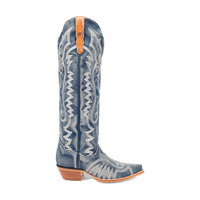 Dan Post Denim Darlin' Boot - Premium Blue Leather Western Boot