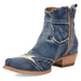 Dan Post Stardust Denim Booties - Luxury Men's Western Boots