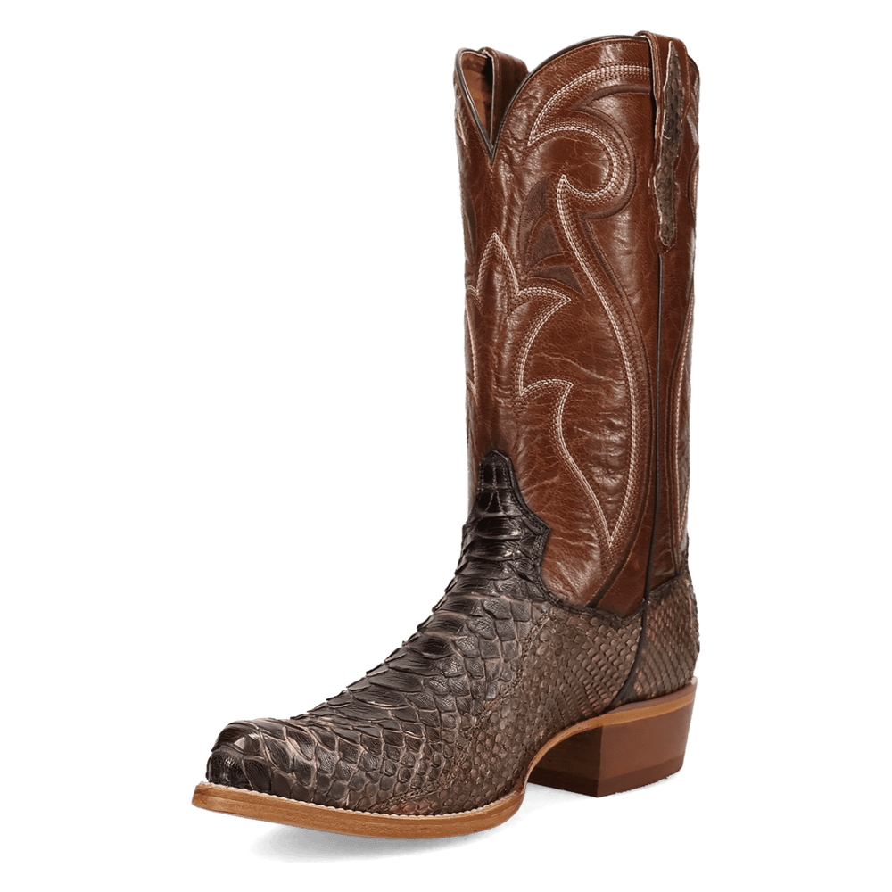 Dan Post Stryke Back Cut Python Boot - Luxury Western Boot