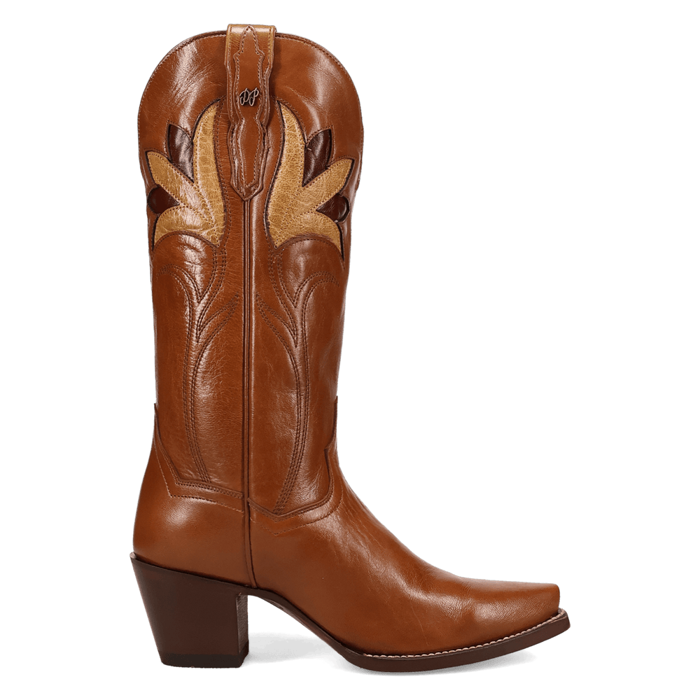 MARSALA LEATHER BOOT