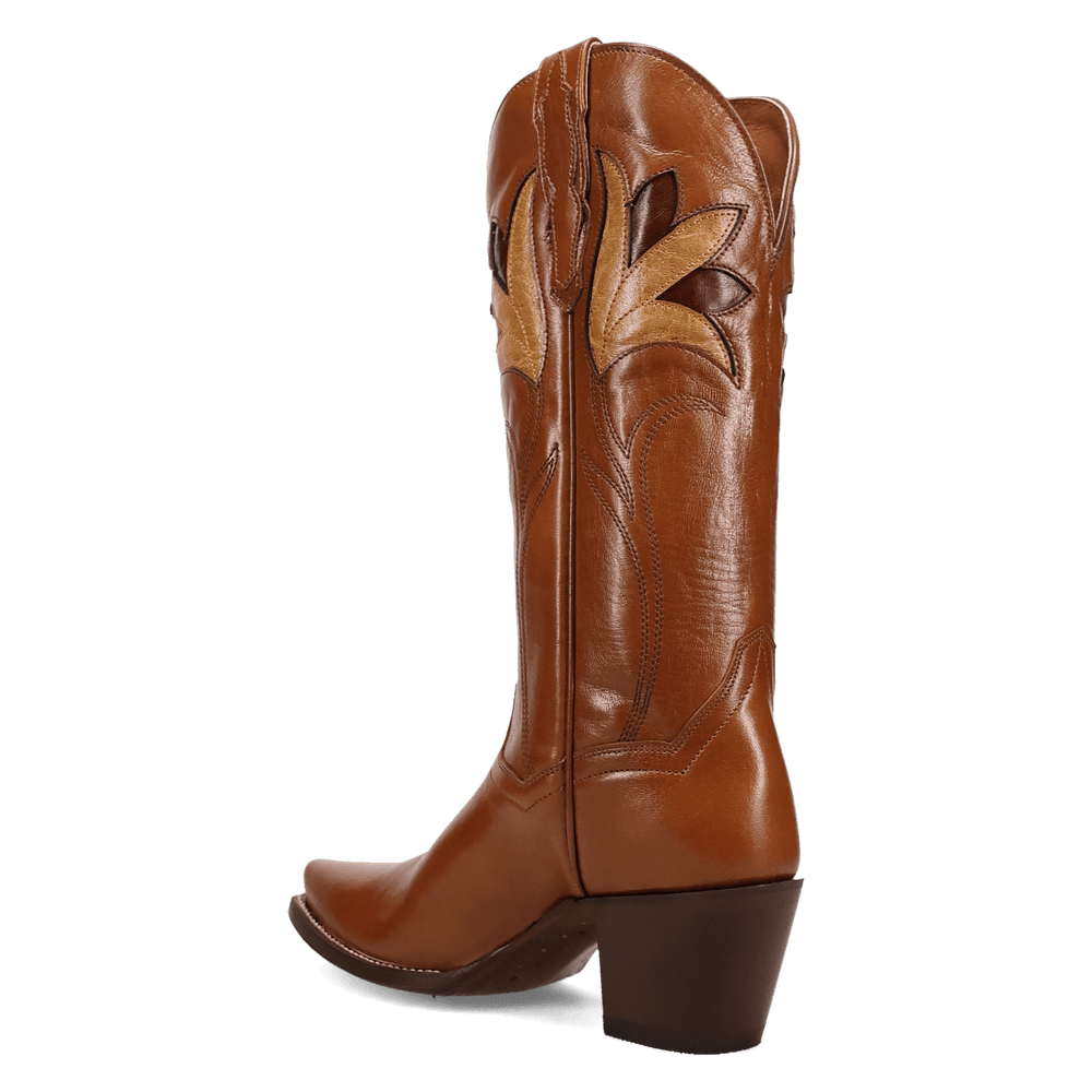 MARSALA LEATHER BOOT