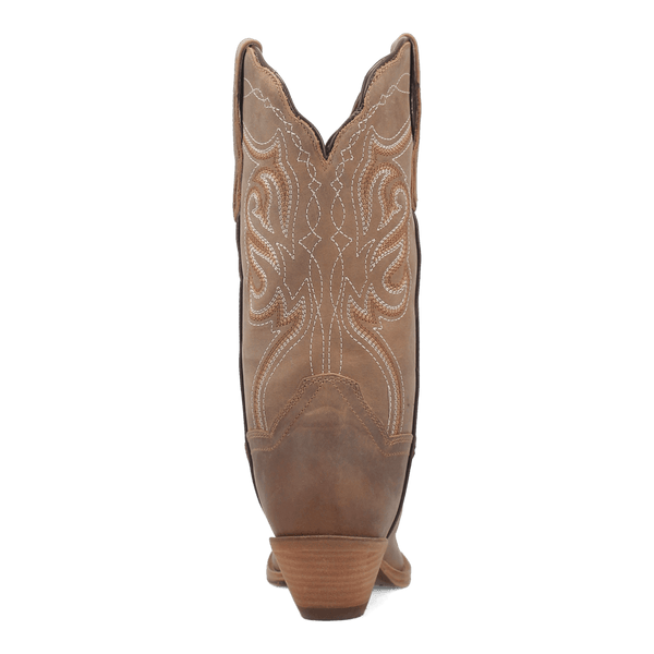 Dan Post Karmel Leather Boot - Premium Brown
