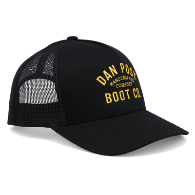 Dan Post Trucker Hat: Premium Leather Cap for Men