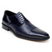 Belvedere Alexander - Navy Genuine Ostrich Leather Shoe