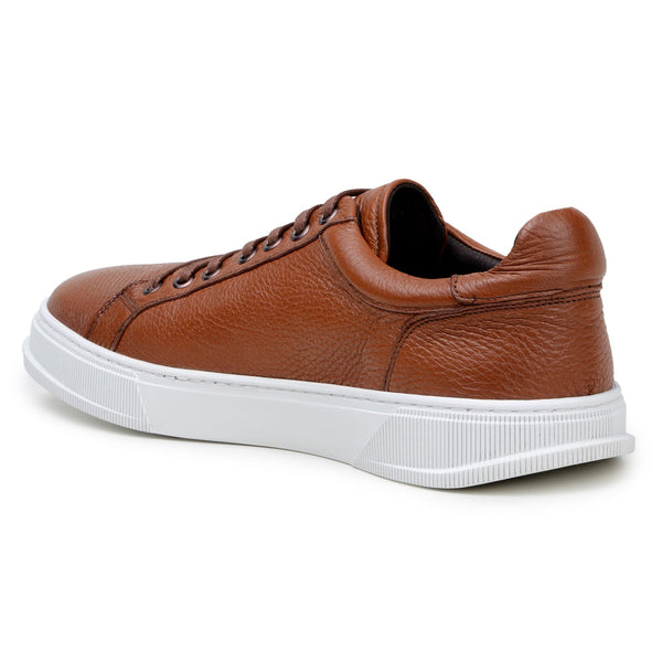 Belvedere Matteo Deerskin Loafer - Antique Tan Leather