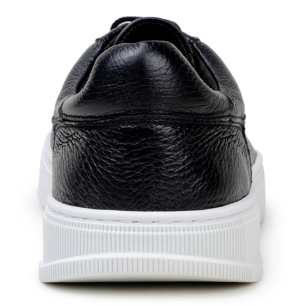 Belvedere Matteo Black Genuine Crocodile Dress Shoe