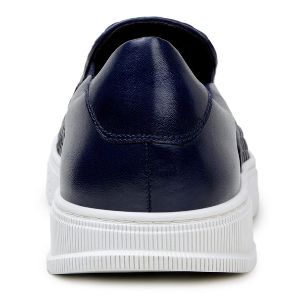 Belvedere Fernando Navy Alligator Leather Dress Shoe