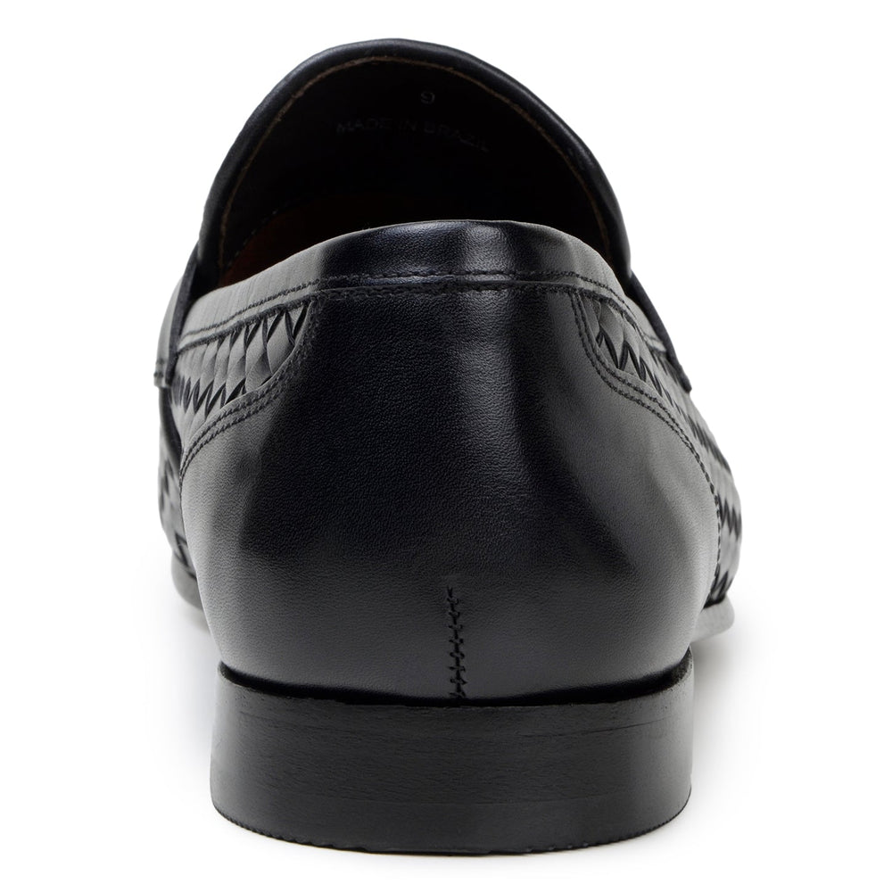Belvedere Luca Black Genuine Alligator Leather Oxford