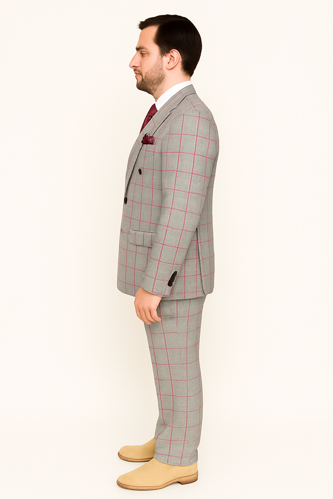 ROSSI MAN Double Breasted Suit Arthur RM2321 – A Classic Look