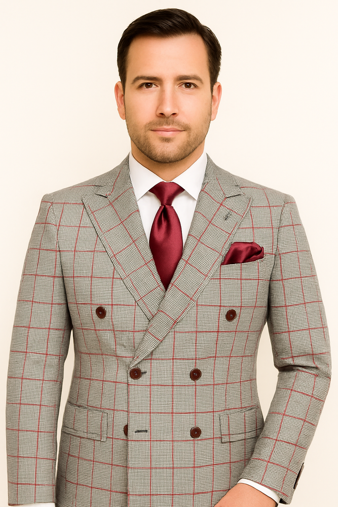 ROSSI MAN Double Breasted Suit Arthur RM2321 – A Classic Look
