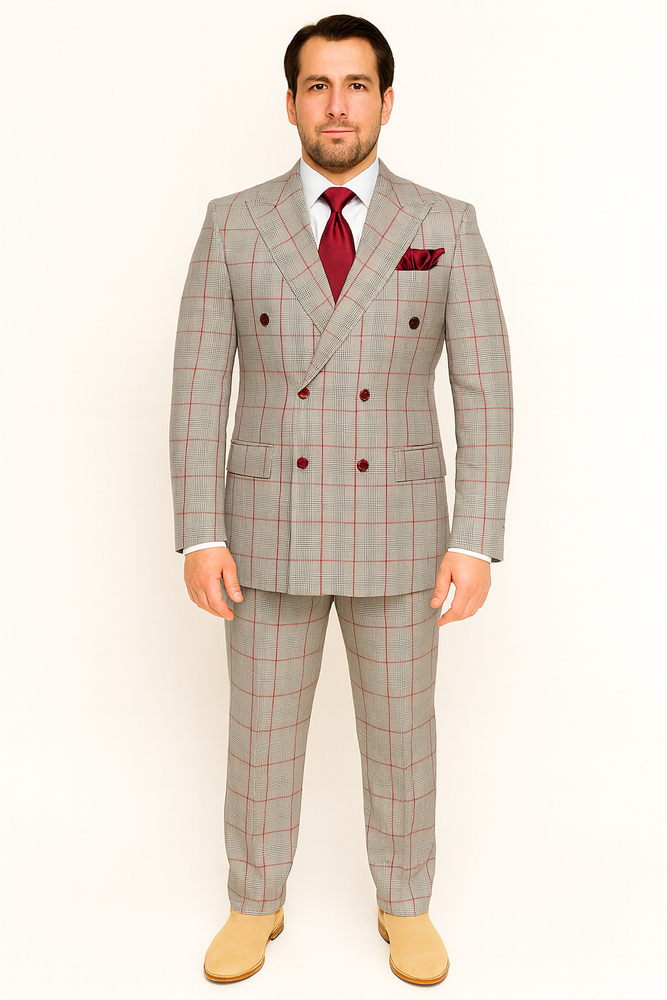 ROSSI MAN Double Breasted Suit Arthur RM2321 – A Classic Look