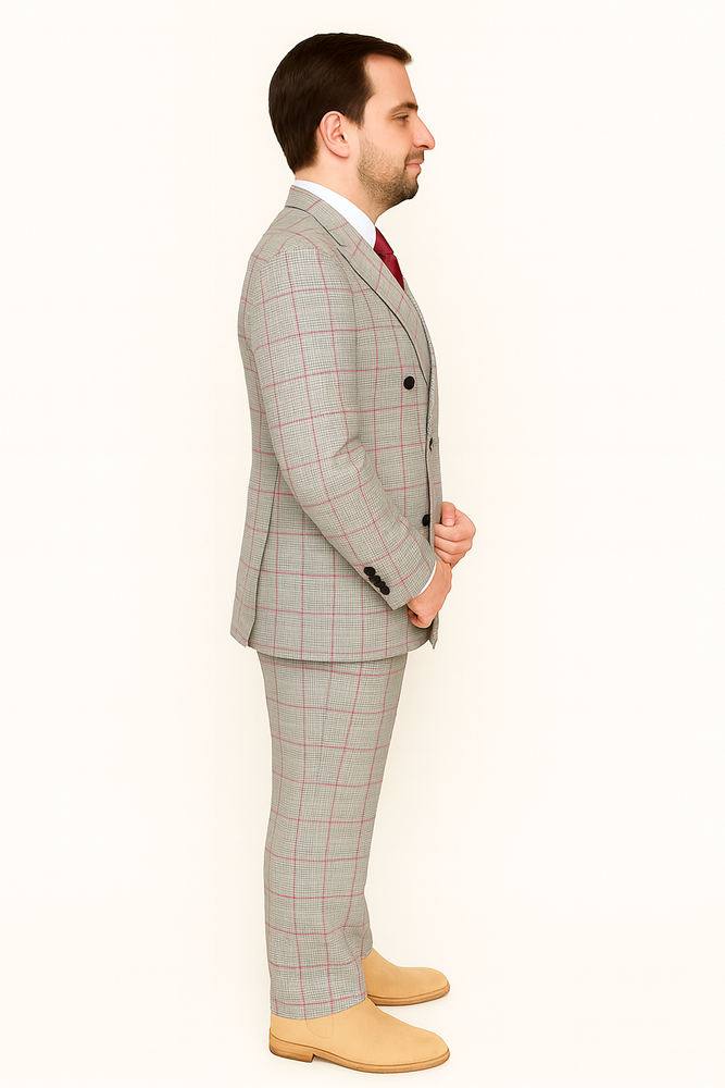 ROSSI MAN Double Breasted Suit Arthur RM2321 – A Classic Look