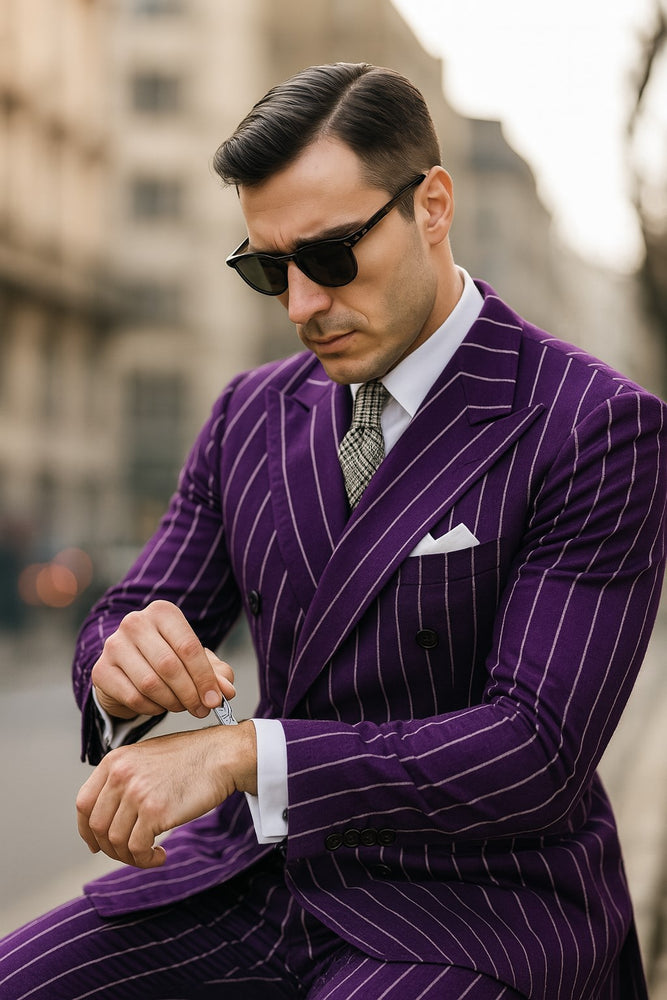 vintage-peak-lapel-pinstripe-suit