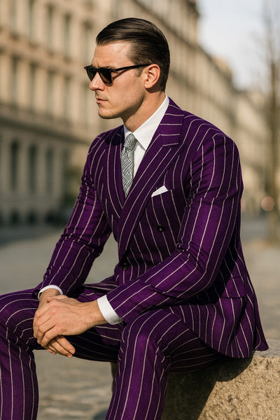 Purple Prom Suit