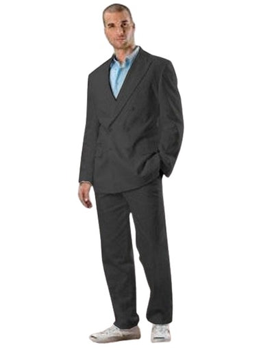 Black Linen Blazer Mens