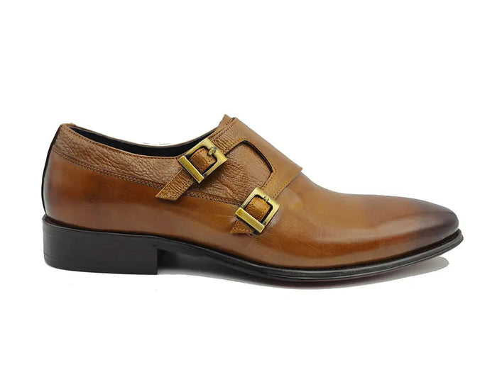 Carrucci Double Monk Straps Loafer